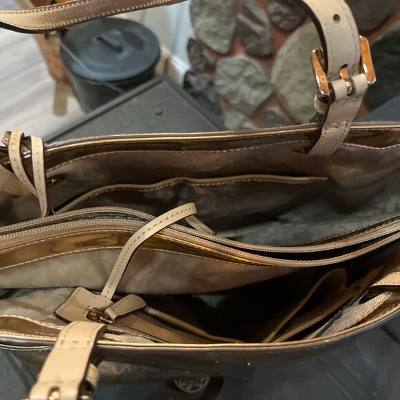 Michael Kors Rose Gold Tote - Picture 9 of 10